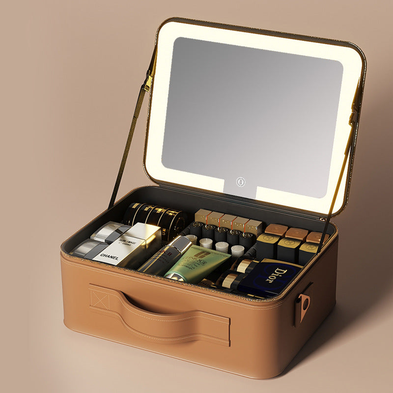 Portable makeup bag